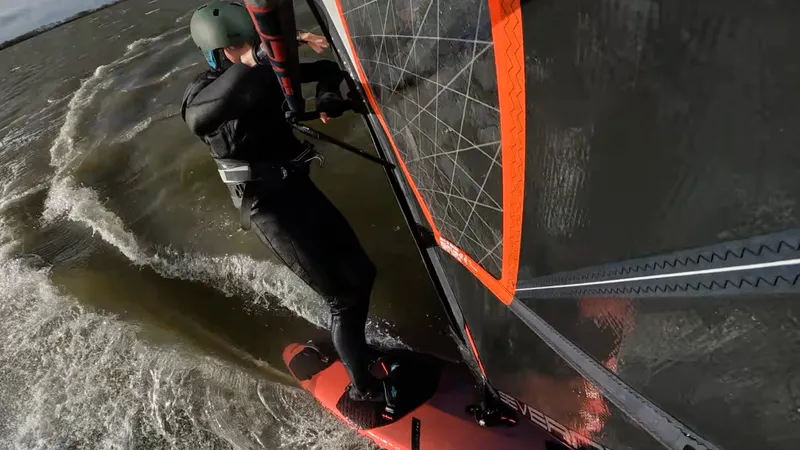 Gijpen op vlak water