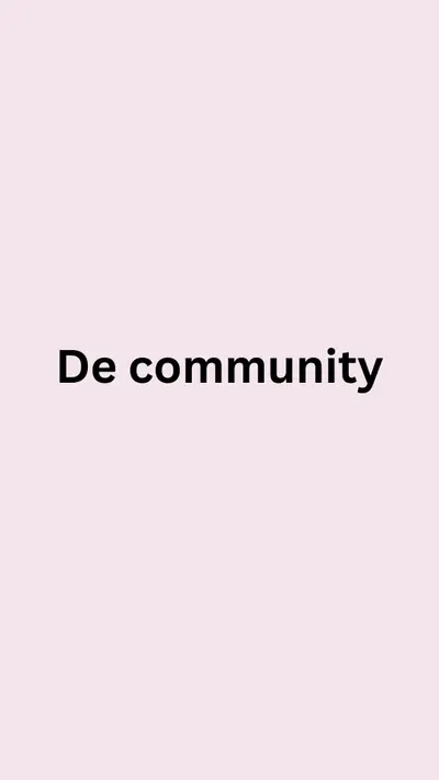 De community