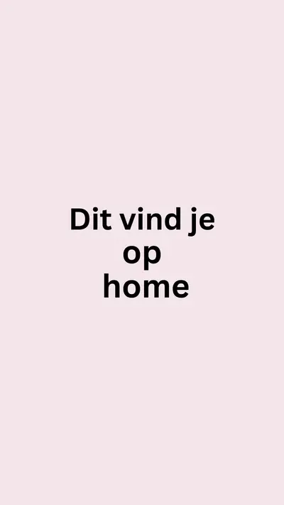 Hoe werkt de Homepage