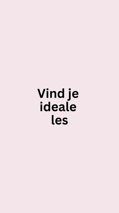 De juiste les vinden