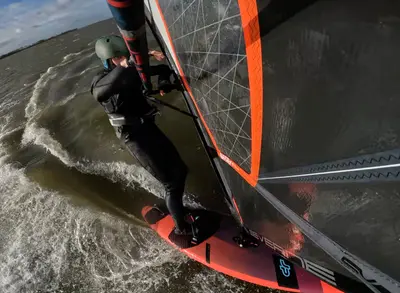 Gijpen op vlak water